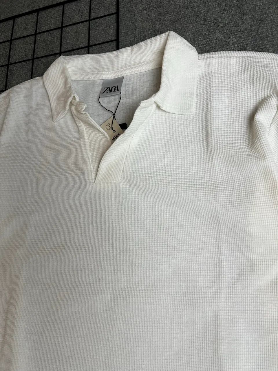 Zara Polo Canelada Branca - Foto 2