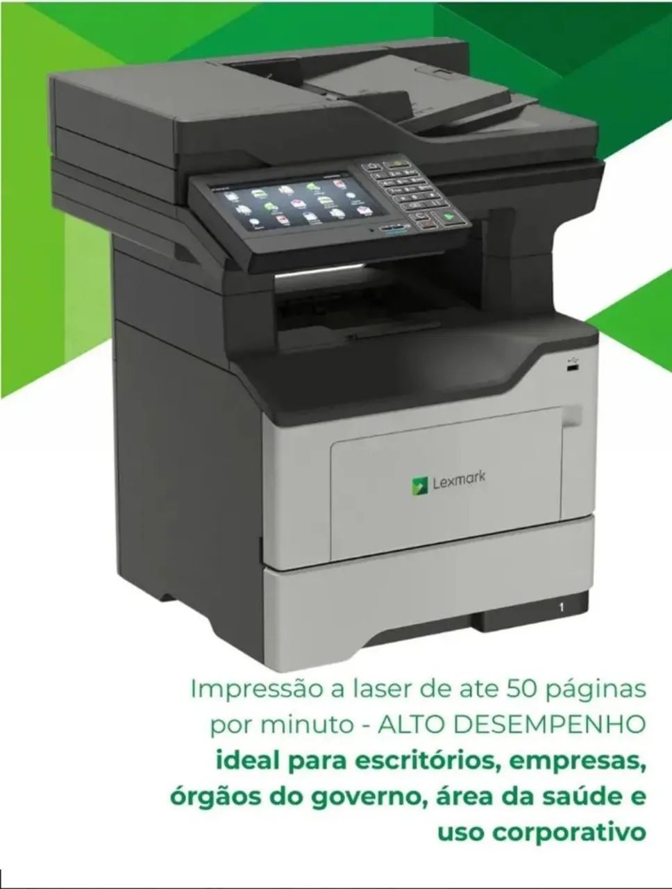 Impressora Lexmark ótima para escritório e quem trabalha com xerox - Foto 2