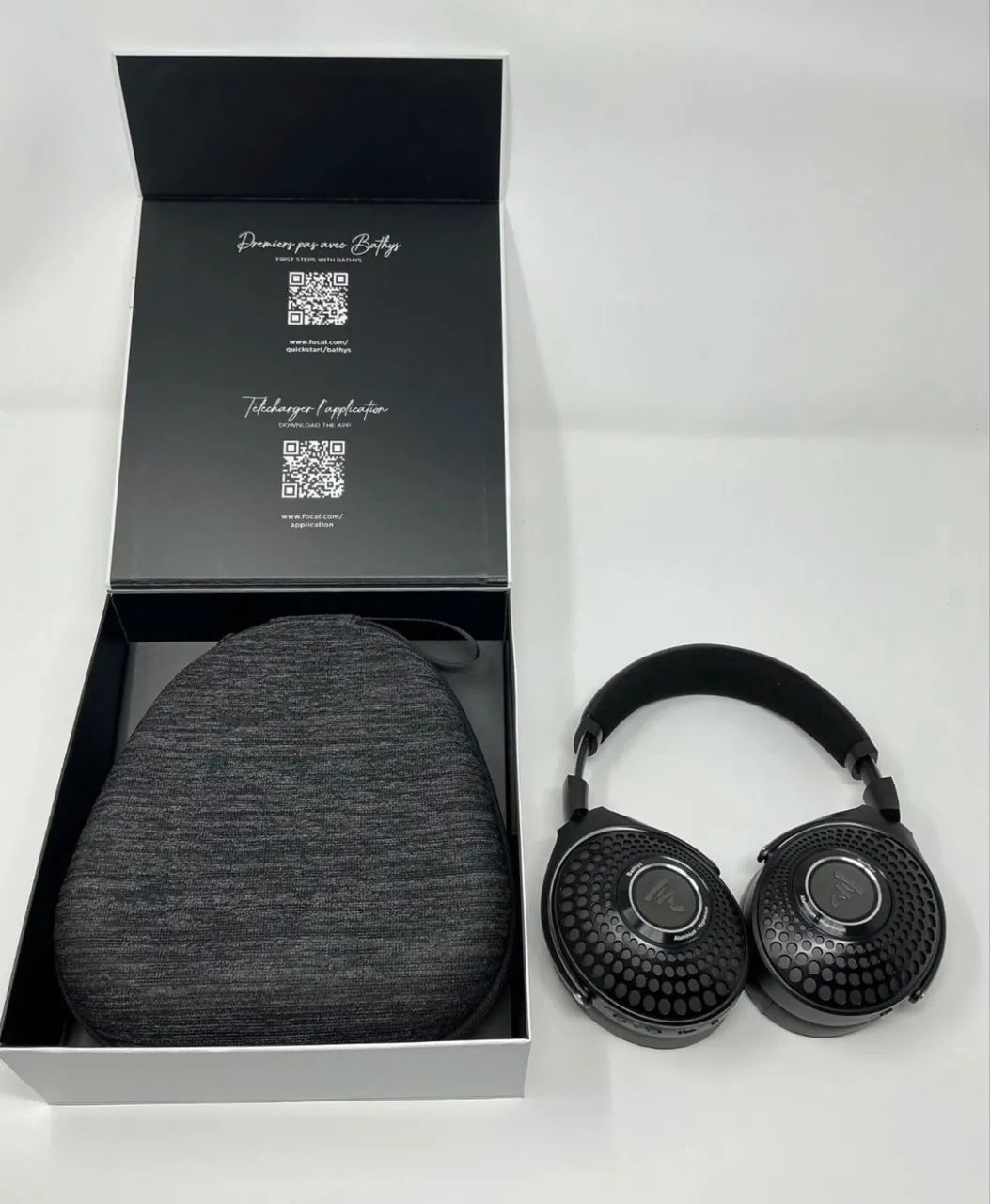 Fone Focal Bathys Hi-Fi ANC - Deep Black - Fones de Ouvido