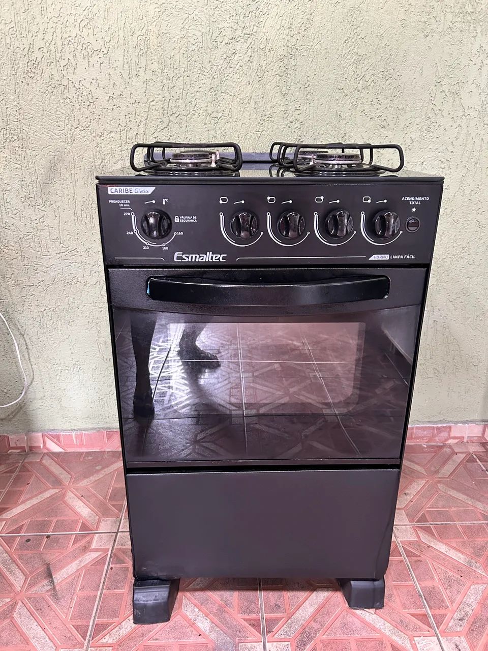 Fogão mesa de vidro 4 bocas automático  - Foto 2