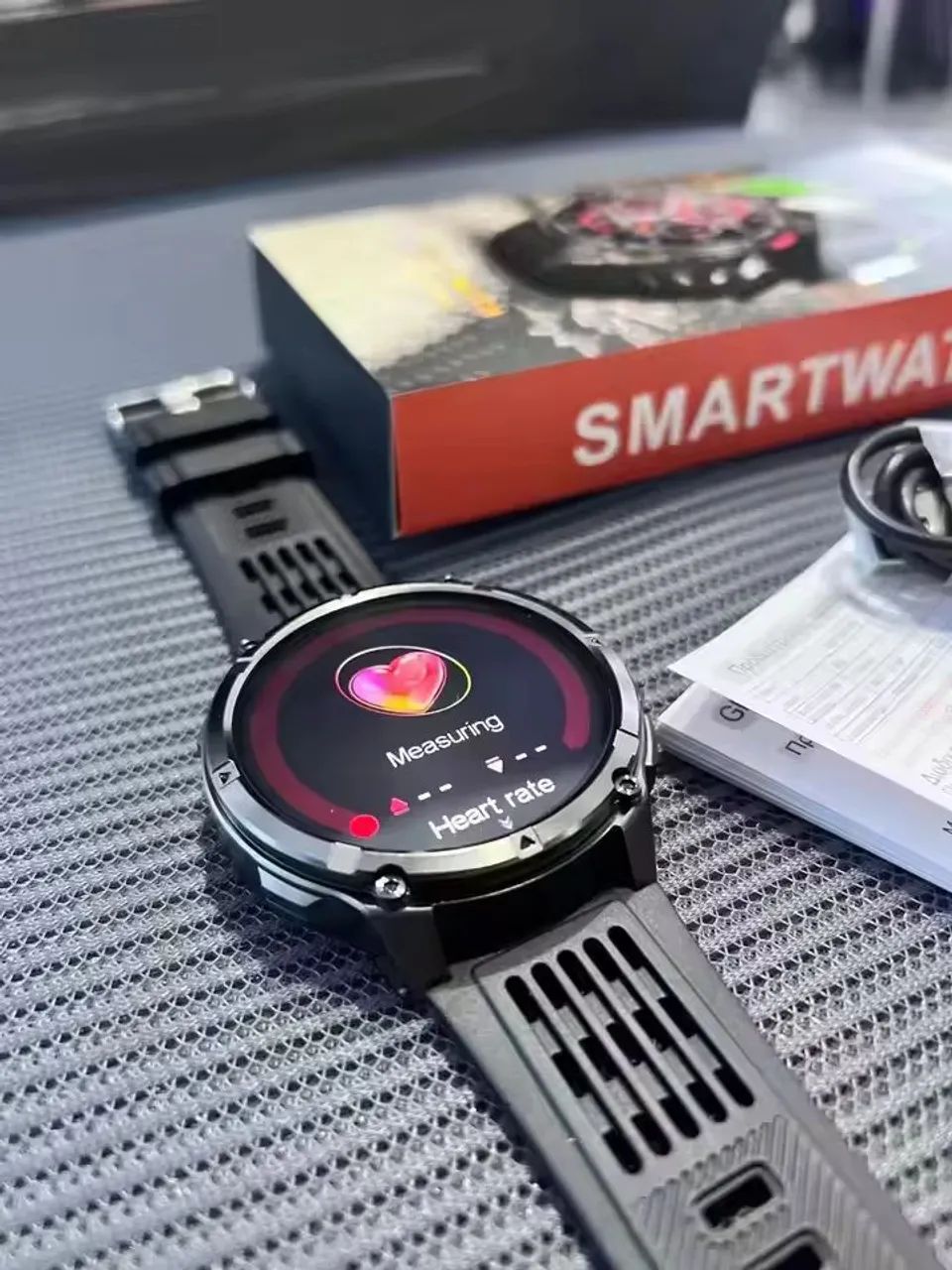RELÓGIO SMARTWATCH COM SUPER TELA E ULTRA BATERIA - Foto 3