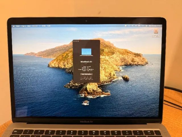 MacBook Air M1 13" - 8GB - 256GB SSD - Cinza Espacial  - Foto 2