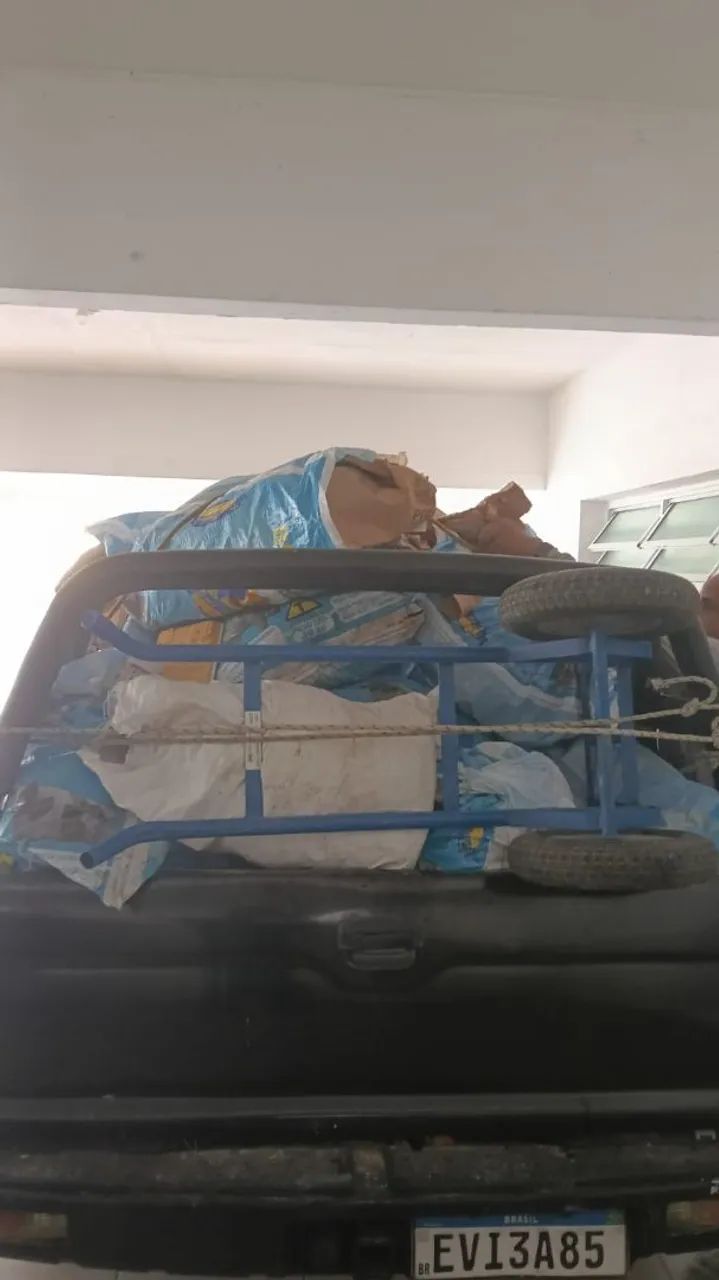 Retirada de entulhos 