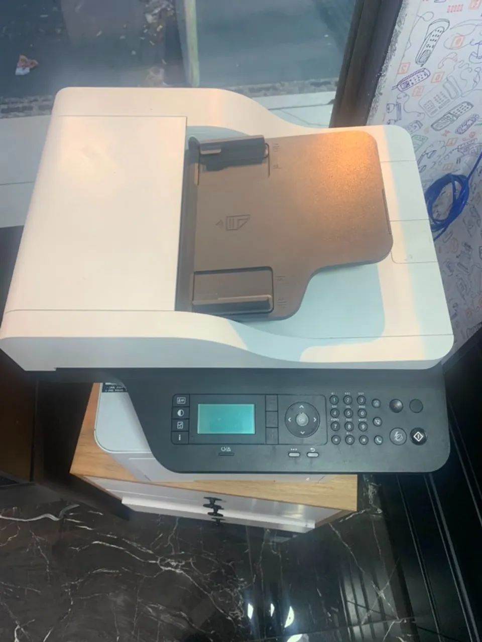 Impressora Multifuncional Monocromática Hp Laserjet 432fdn (Usado) - Foto 3