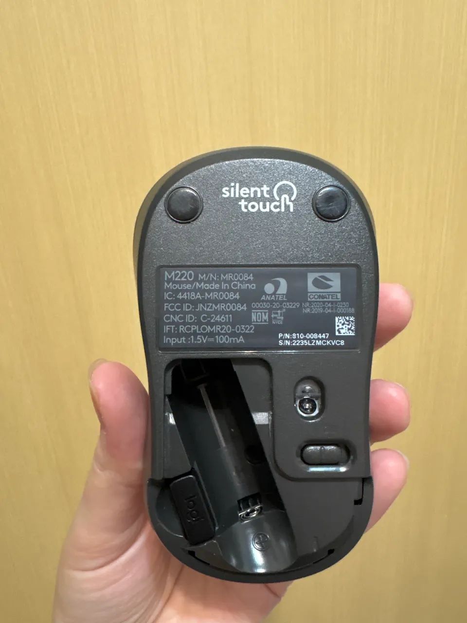 Mouse logitech sem fio silent touch - Foto 3
