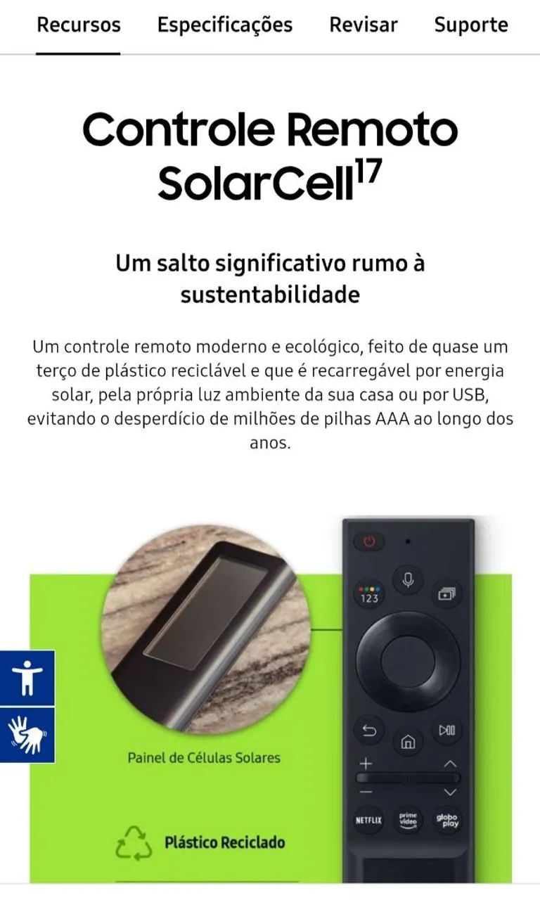 SMART TV SAMSUNG QLED 50" Q80A - Foto 4