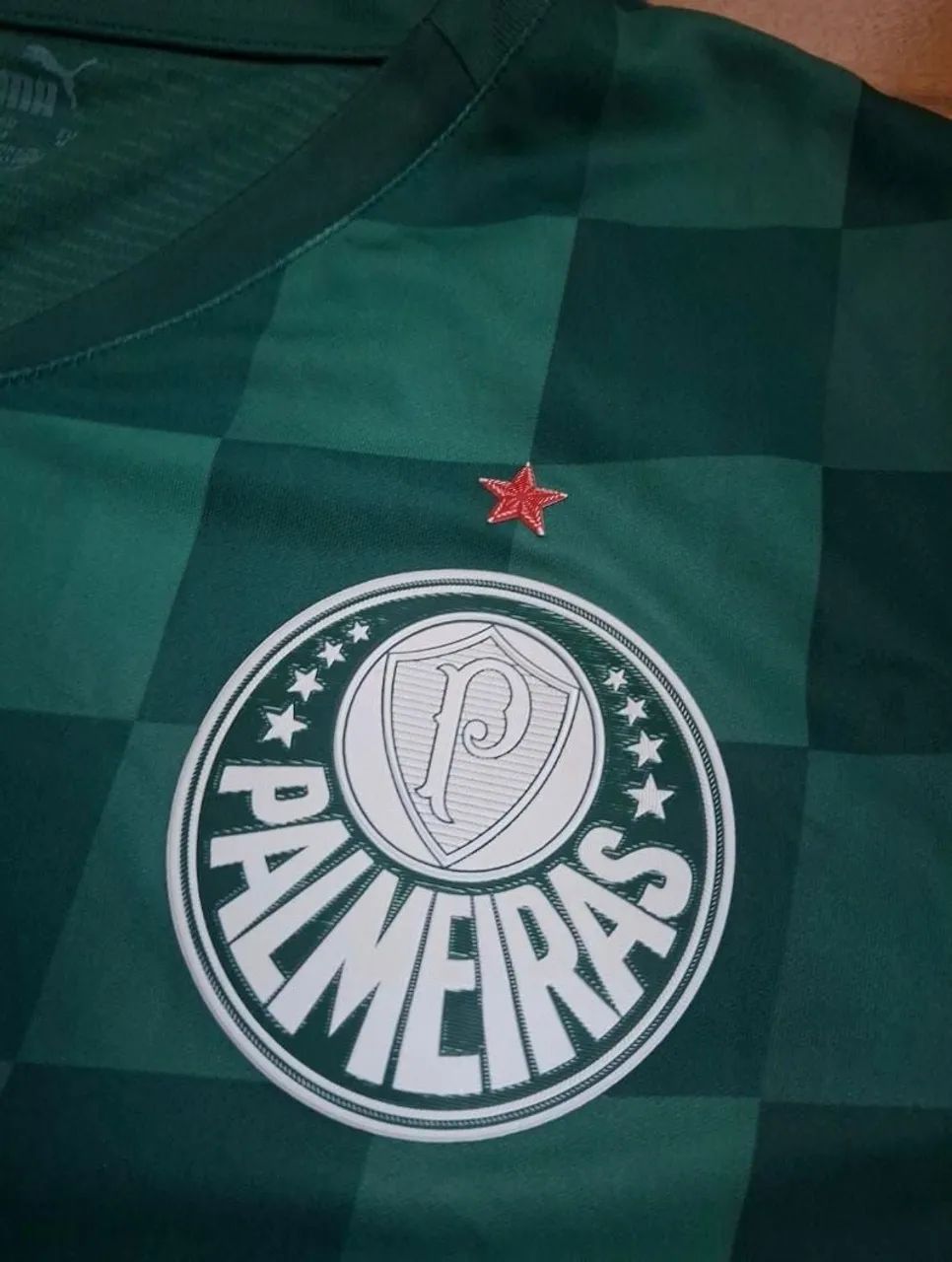 Camisa palmeiras 2021 usada M - Foto 4