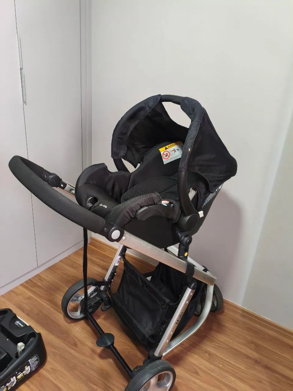 Travel System Safety 1st,  carrinho bebê conforto com base - Foto 3