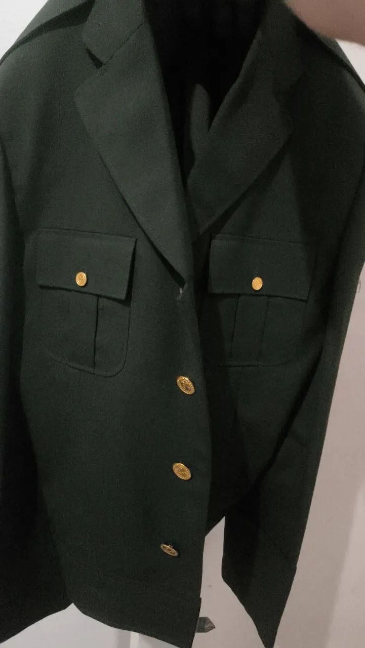 Kit paletó verde