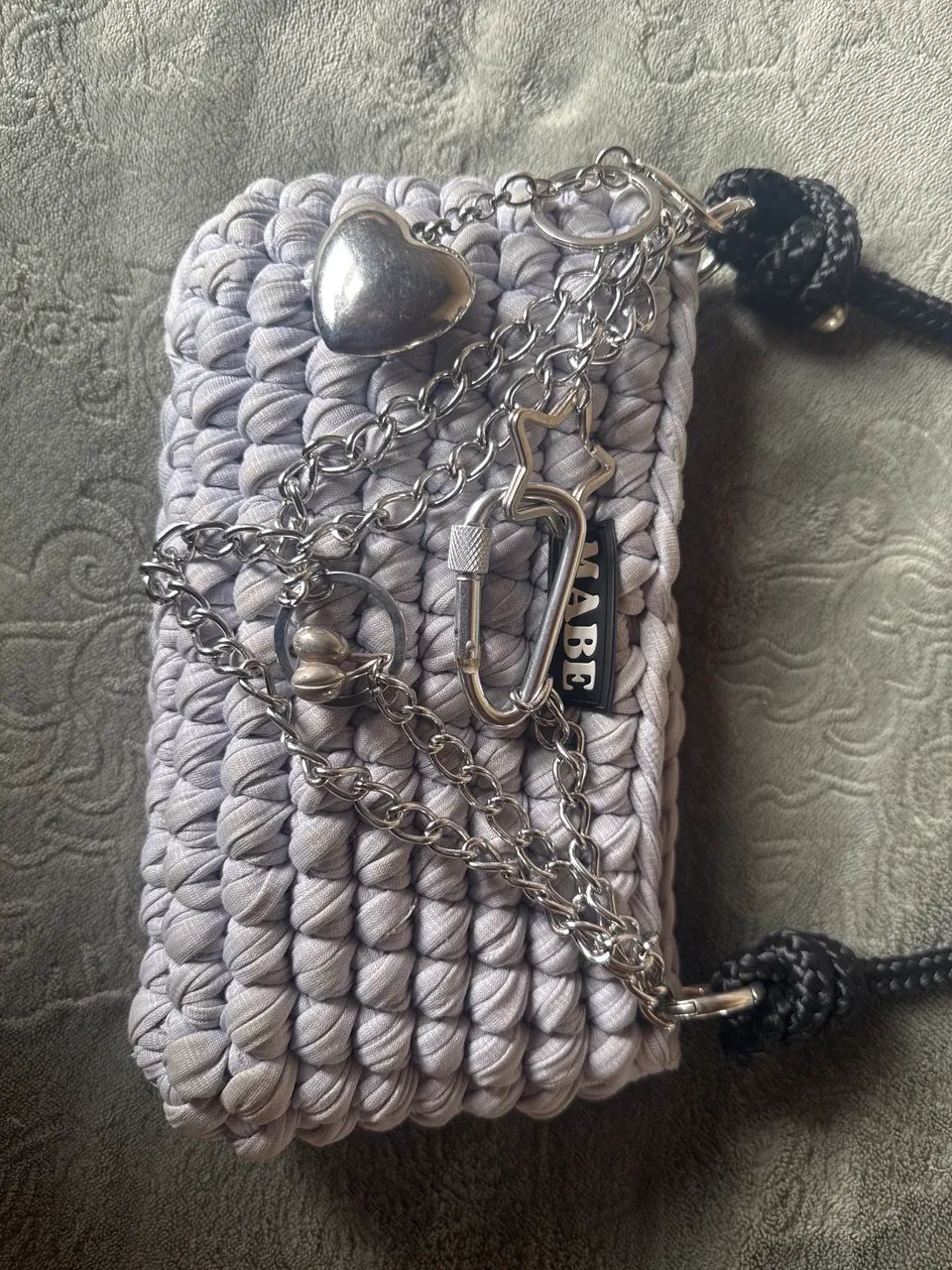 Bolsa de crochê mabe  - Foto 3