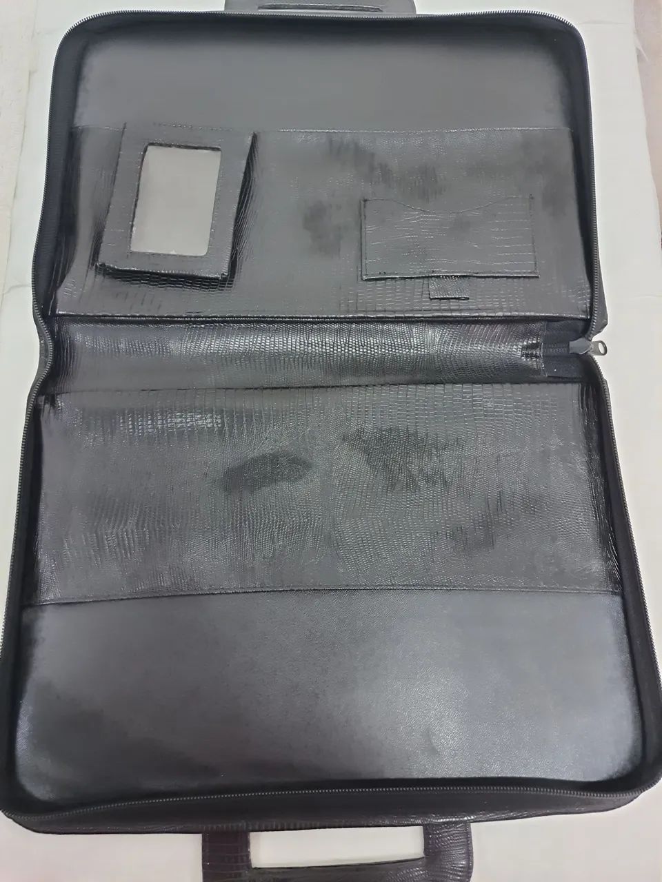 Maleta em couro para documentos - Foto 3