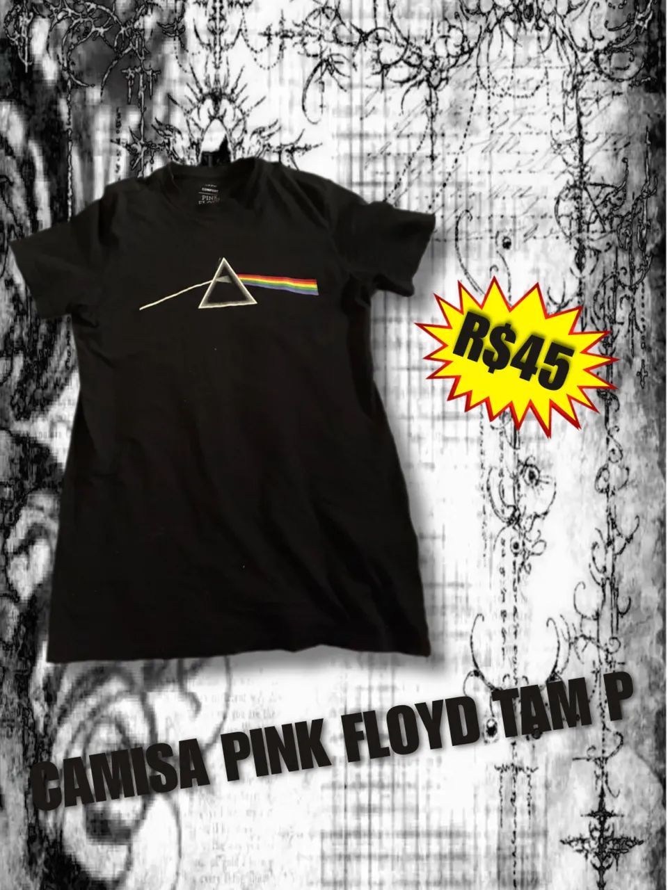 Camisa pink floyd 
