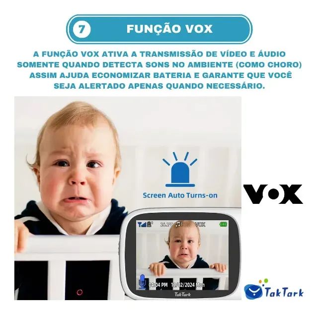 Babá Eletrônica TakTark - Foto 4