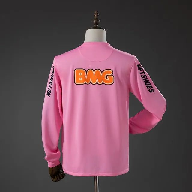 Camisa Santos Retrô Manga Longa Rosa 12/13 - Roupas - Sul (Águas