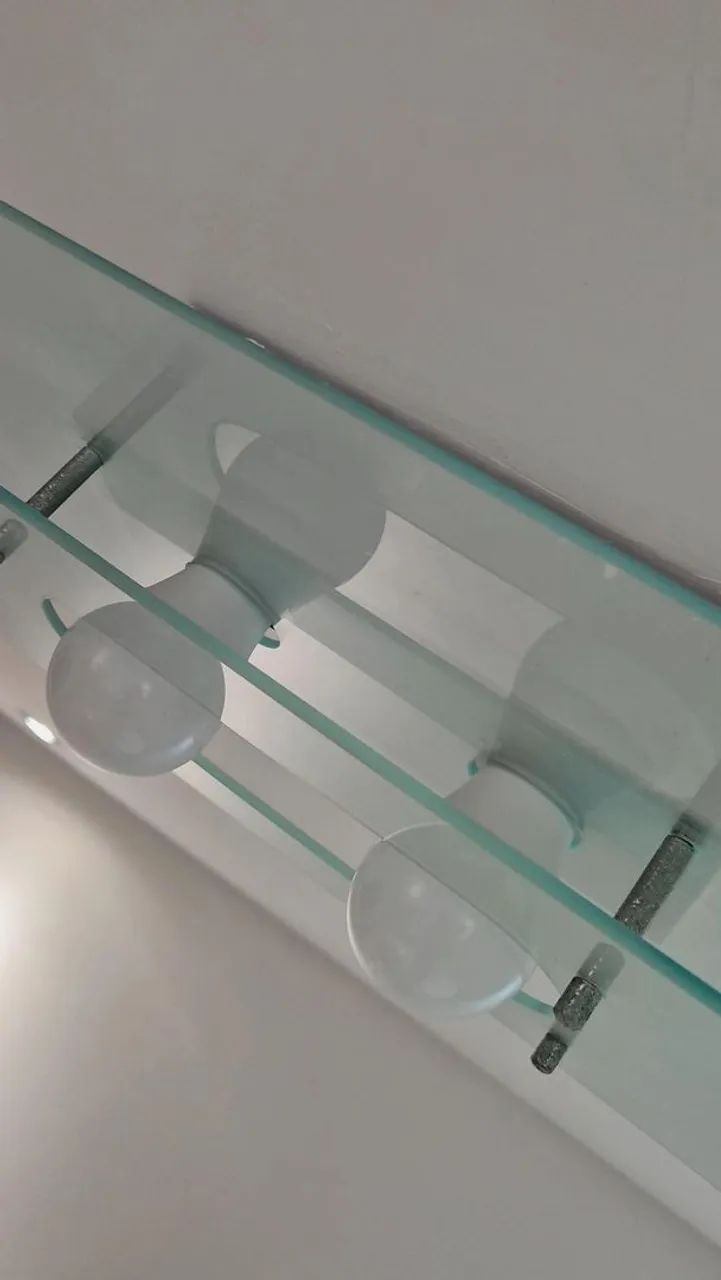 Kit com 02 Lustres Pendentes duplo