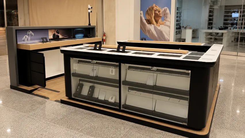 QUIOSQUE COMERCIAL COMPLETO - ESTRUTURA PARA LOJA, STAND OU PONTO DE ATENDIMENTO - Foto 3