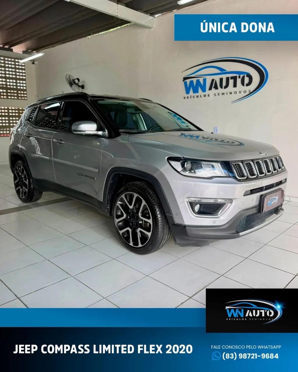 Jeep Compass COMPASS LIMITED 2.0 4x2 Flex 16V Aut. 2020