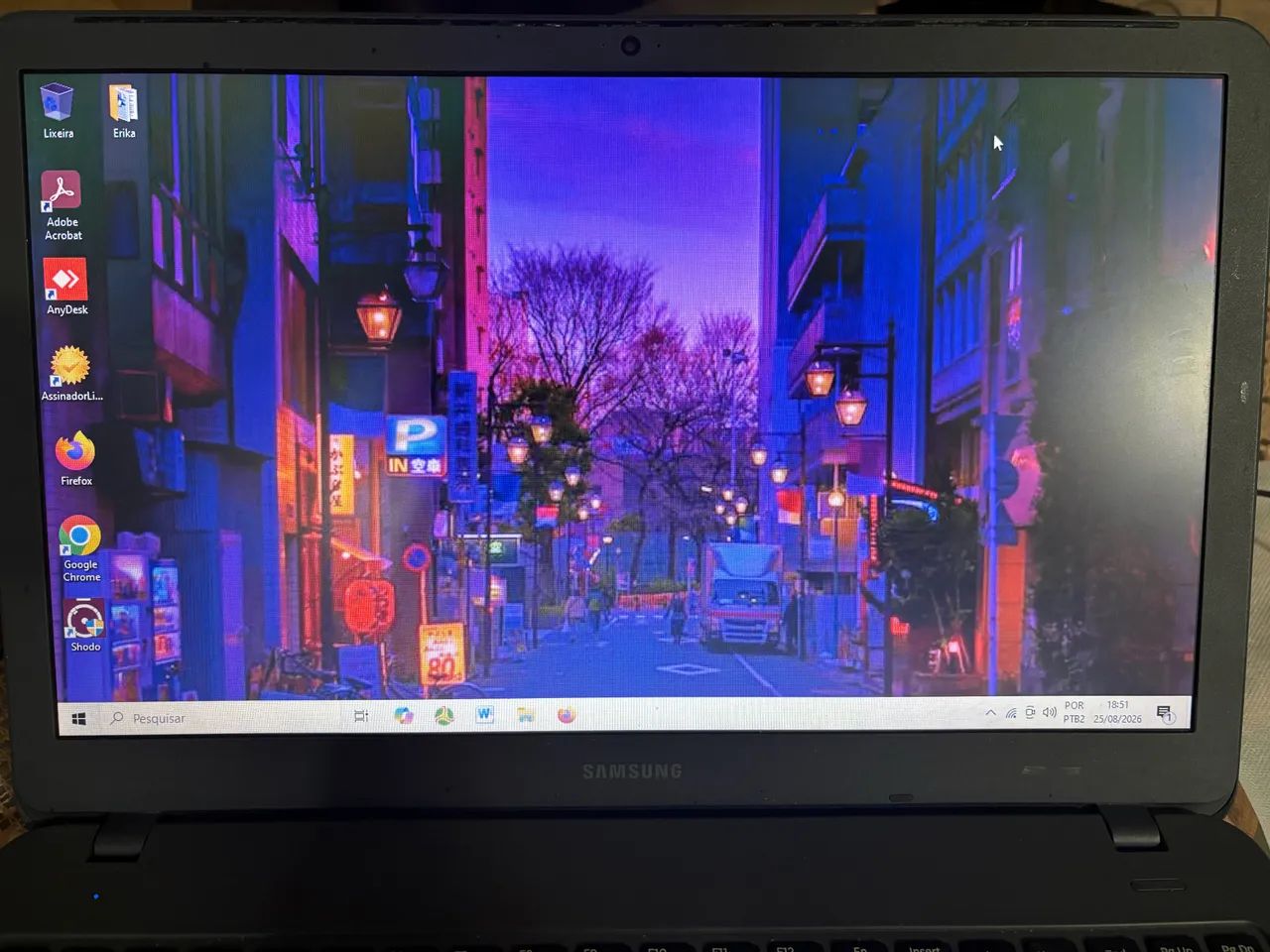 Notebook Samsung 