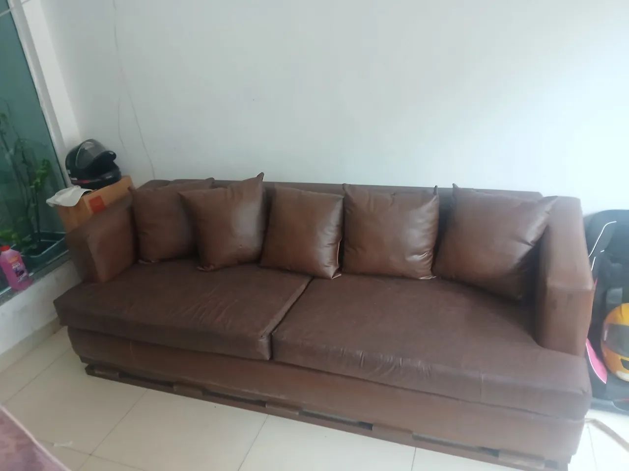 Sofa Marrom 
