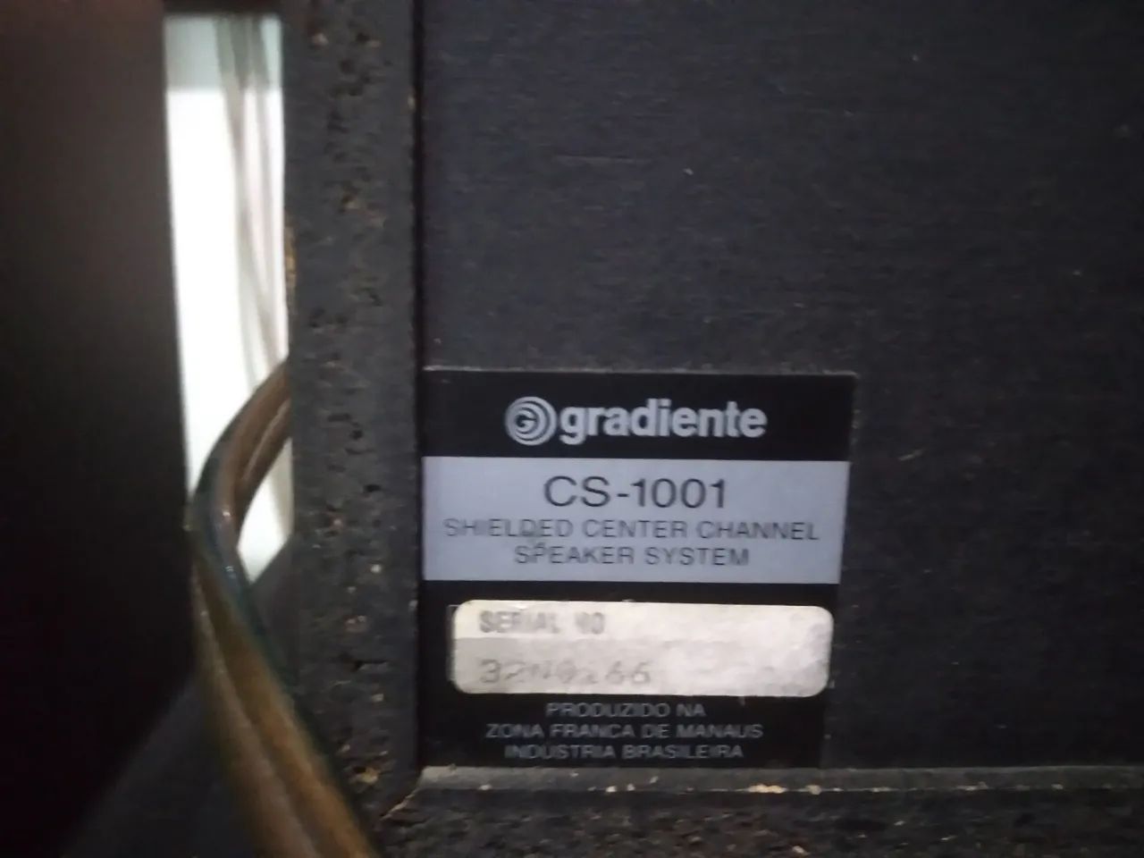 Caixa central  Gradiente CS1001 - Foto 4