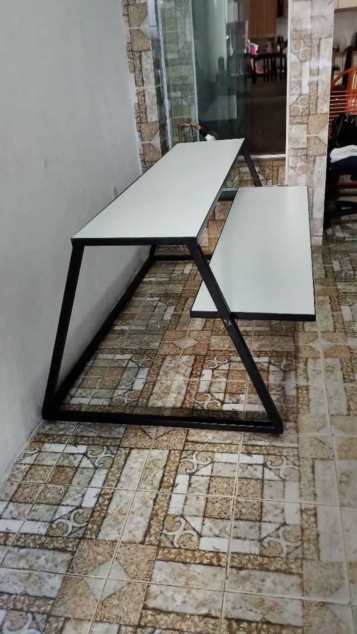 Mesa expositora.