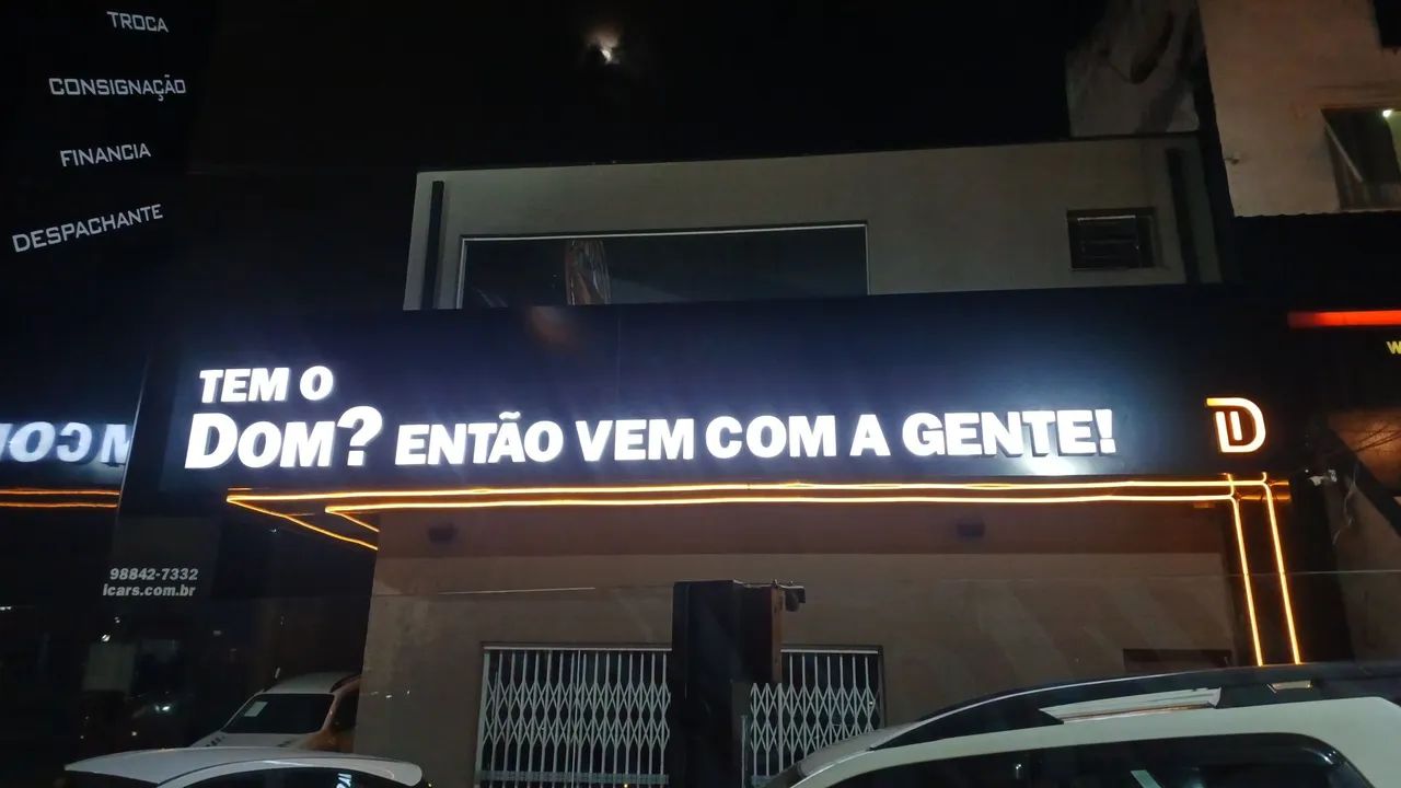 Instalação perfil led