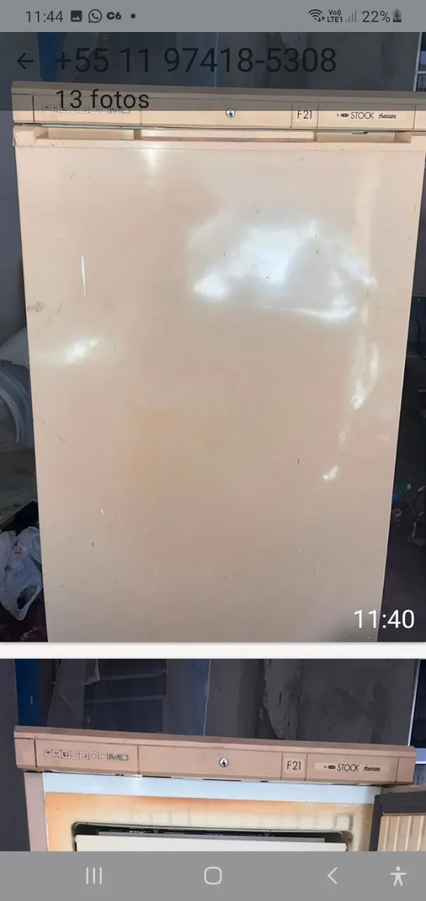 Freezer pequeno Bem conservado Prosdocimo - Foto 2