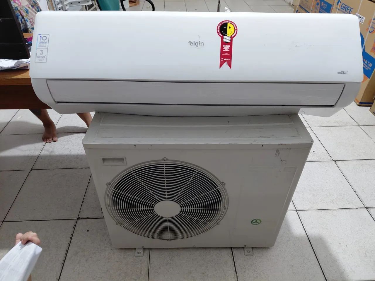 Limpeza de ar condicionado split 