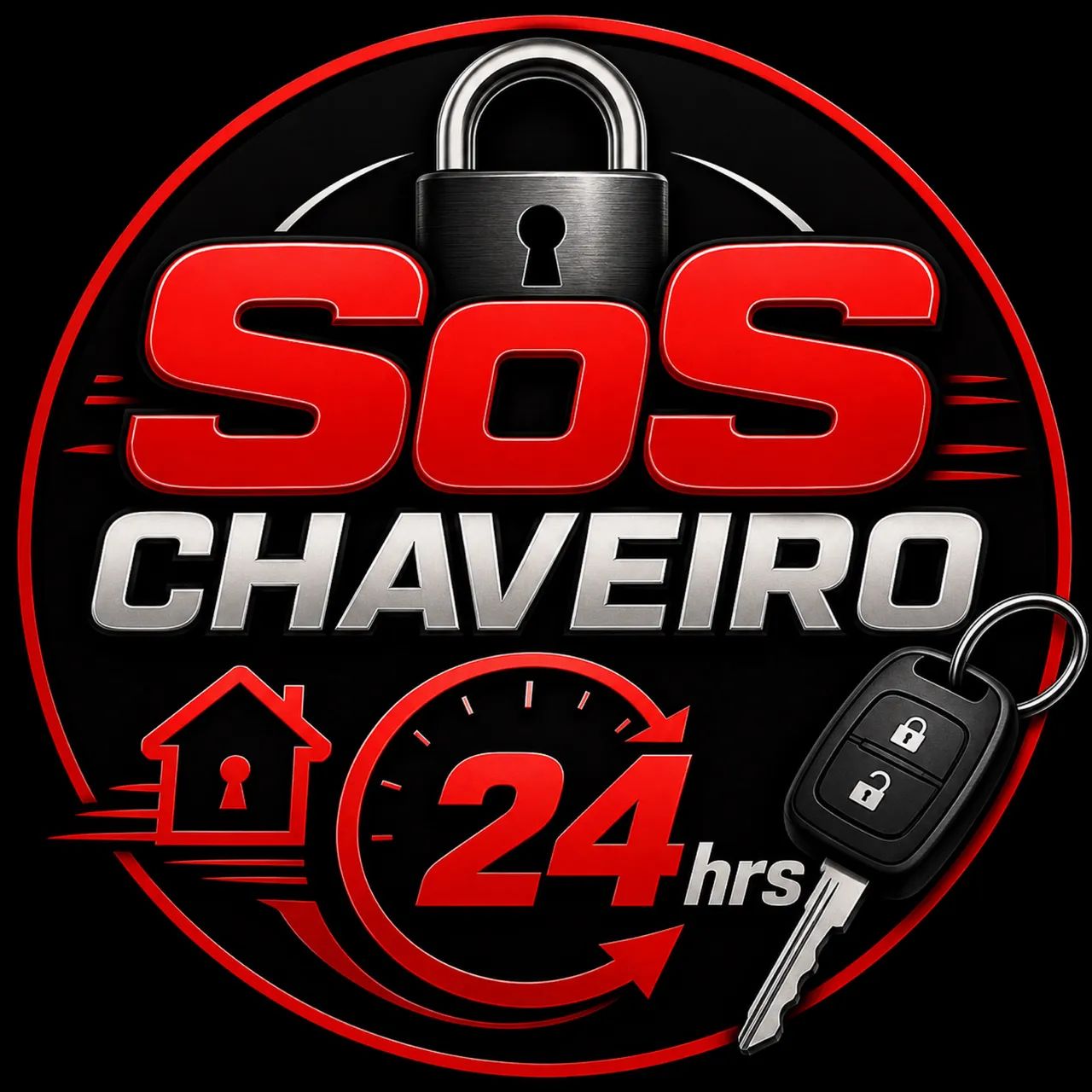 Chaveiro 24hrs 