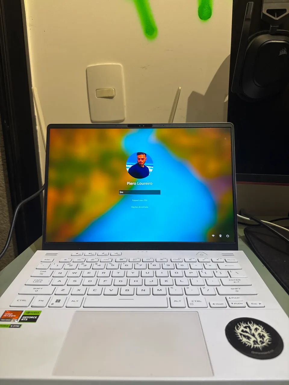 ASUS ROG Zephyrus G14 Ryzen 9 RTX 4060 16GB 165Hz - leve tipo MacBook - Foto 4