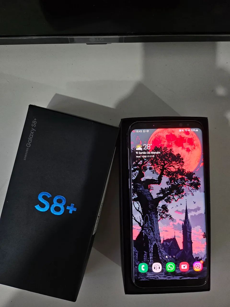 Galaxy S8 Plus Top