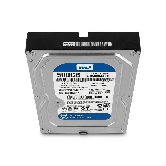 HD Interno Western Digital Caviar Blue 500GB 3.5 Polegadas SATA III WD5000AAKX Para PC - Foto 5
