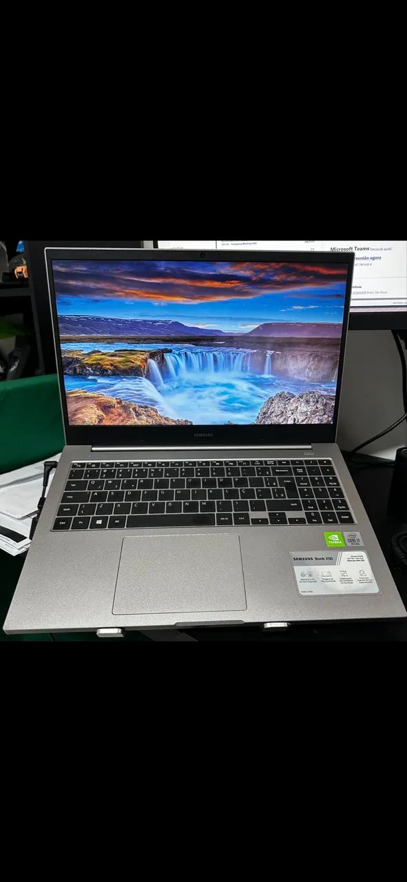 Notebook Samsung X50 - i7 10ª Geração | SSD 256GB + HD 1TB | 8GB