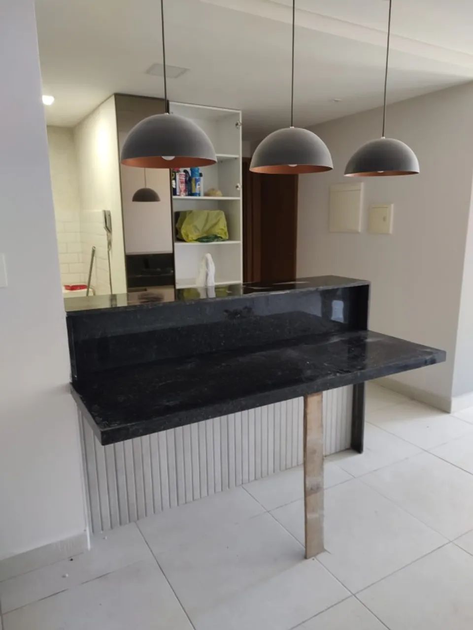 Bancada de cozinha verde Ubatuba  - Foto 4