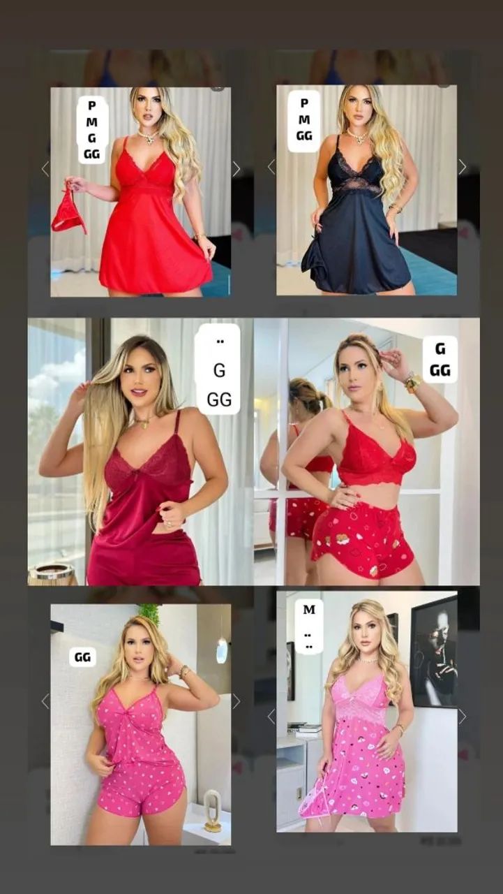 Babydolls e Camisolas 