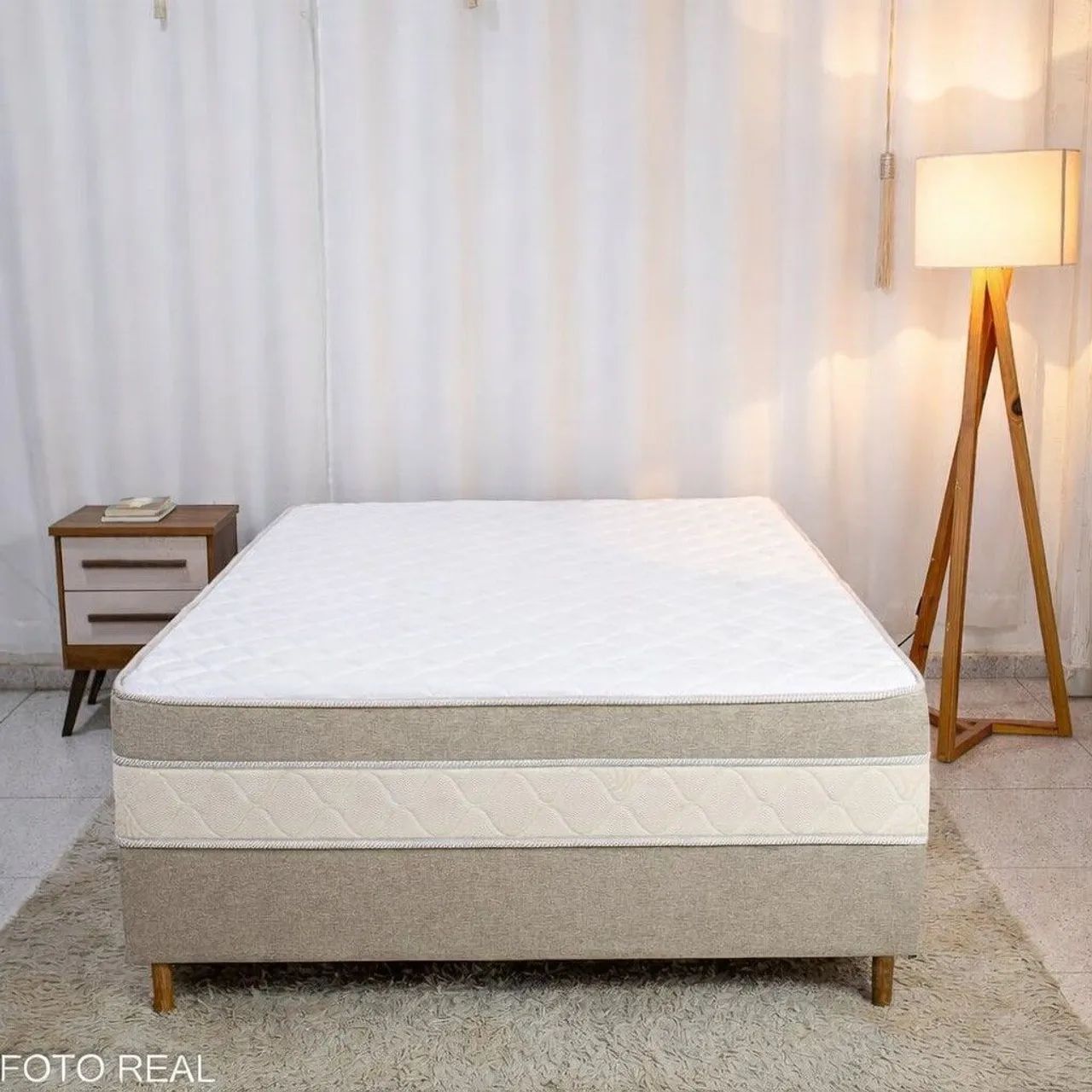 Unibox Cama Casal Ortopédica D33 - Foto 2