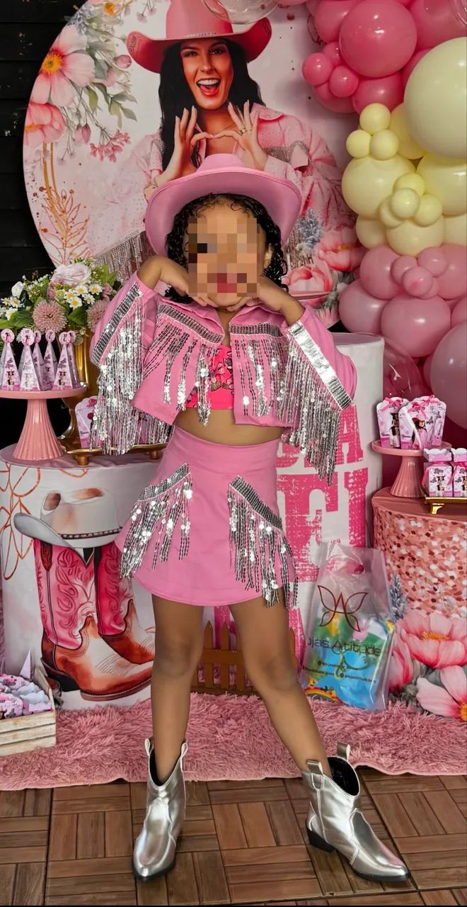 Roupa da boiadeira 5 anos