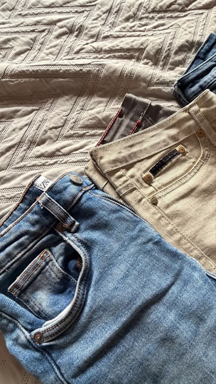 Calça jeans Zera e Calvin Klein (kit com 4 calças) - Foto 5
