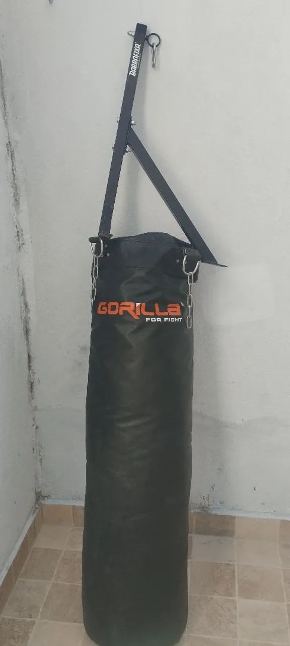 Saco de pancada Gorilla com suporte 
