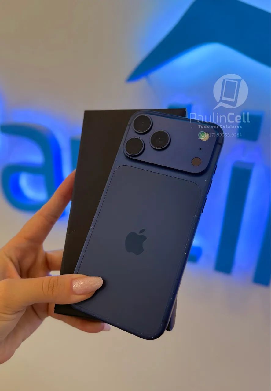 IPhone 17 Pro Max 256gb azul  - Foto 4