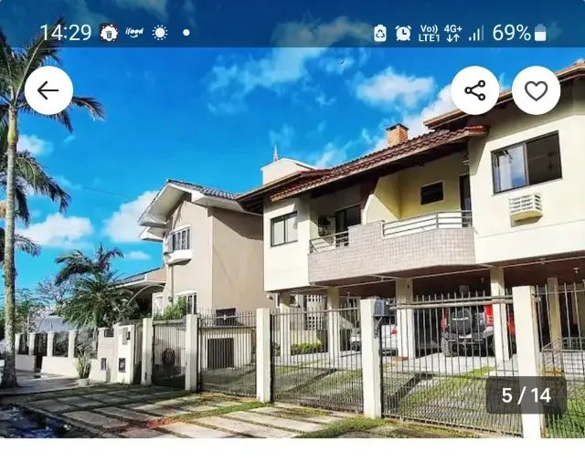 Aluguel anual/apartamento em Jurerê, com 2 quartos 