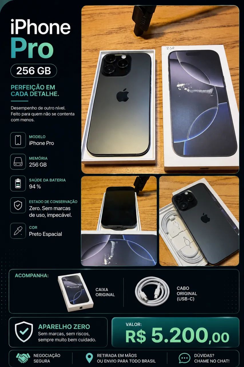 iPhone 16 Pro 256gb 