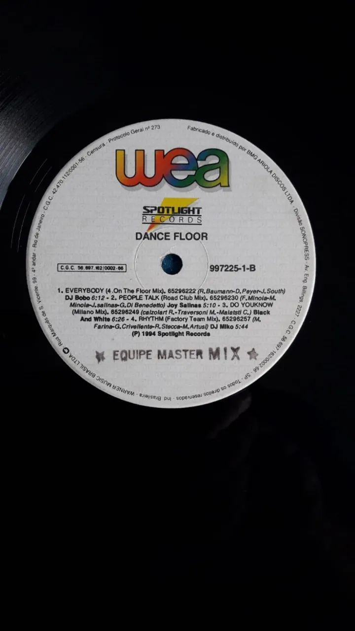 Disco de Vinil Dance Floor   Gottsha - No One To Answer e outros - Foto 3