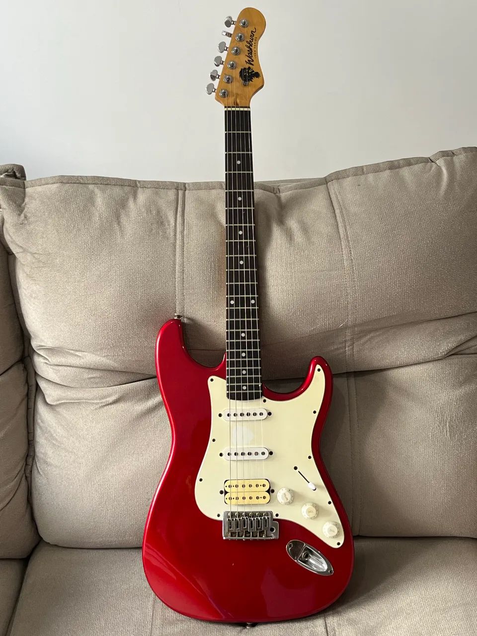 Washburn Lyon HSS + Capa Acolchoada | Excelente Estado de Conservação - Foto 2