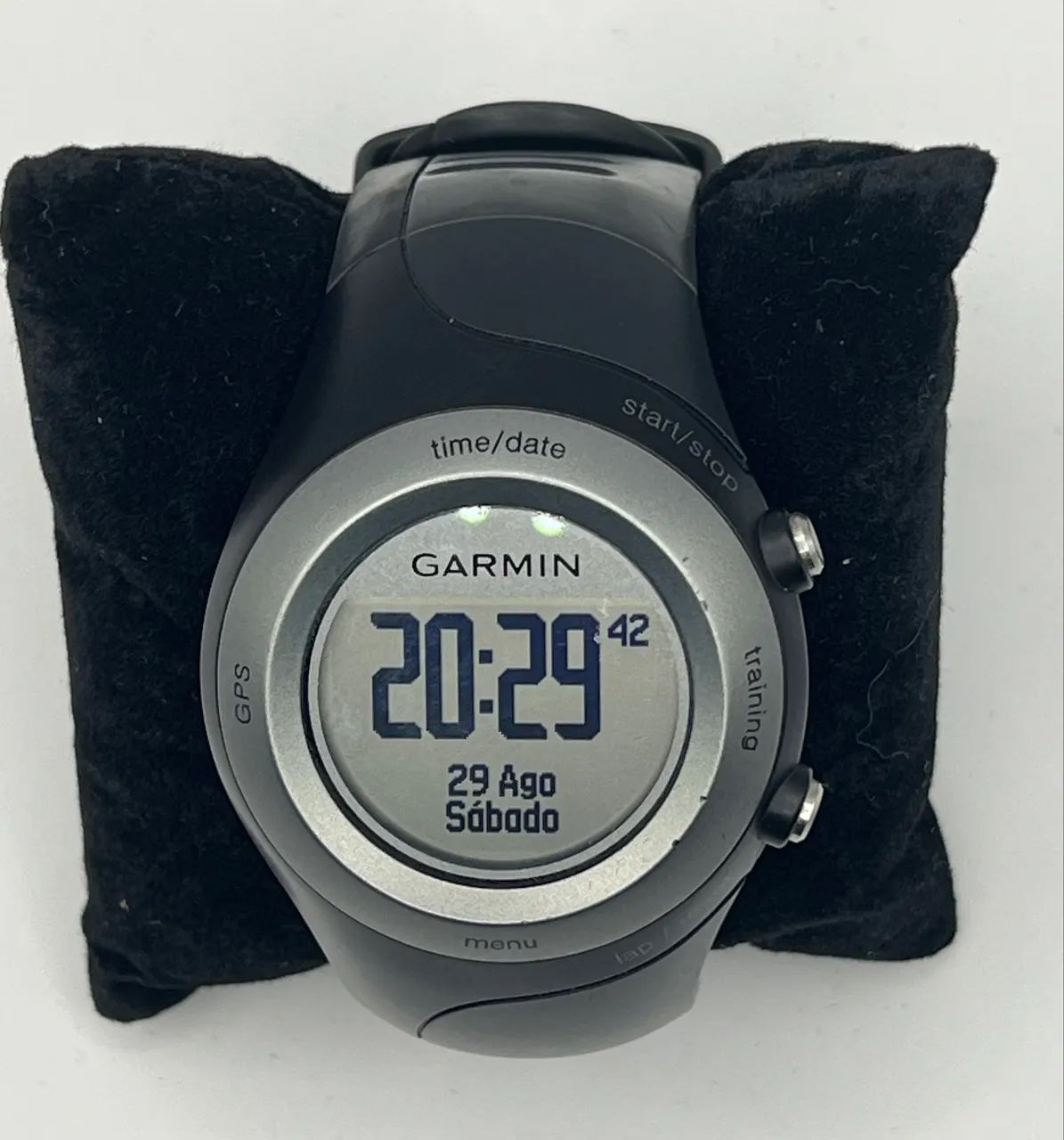 Relógio Garmin Forerunner 405 - GPS de Corrida com Touch Bezel