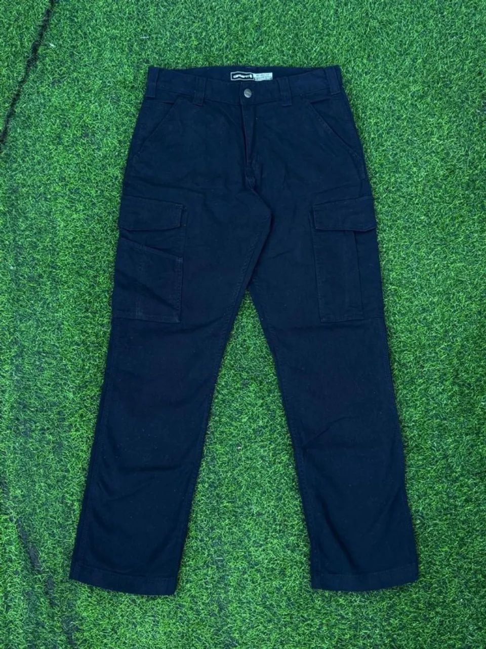 calça cargo carhartt azul marinho