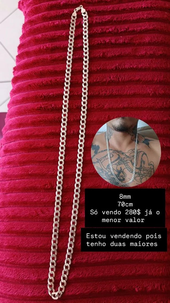 Corrente de prata 