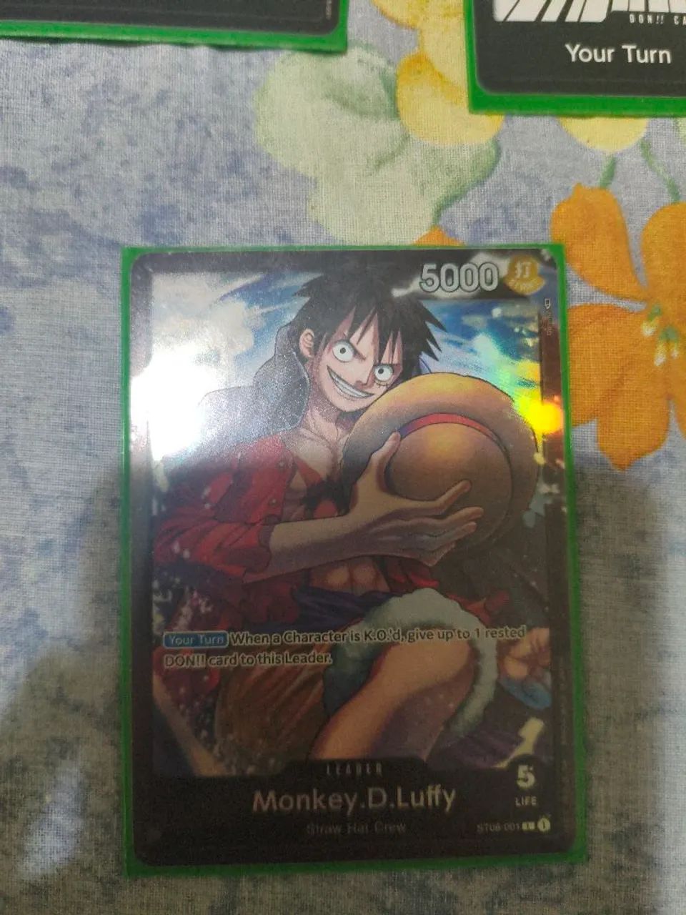 Deck Estrutural One Piece Card Game ST-08 Monkey.D.Luffy slevado