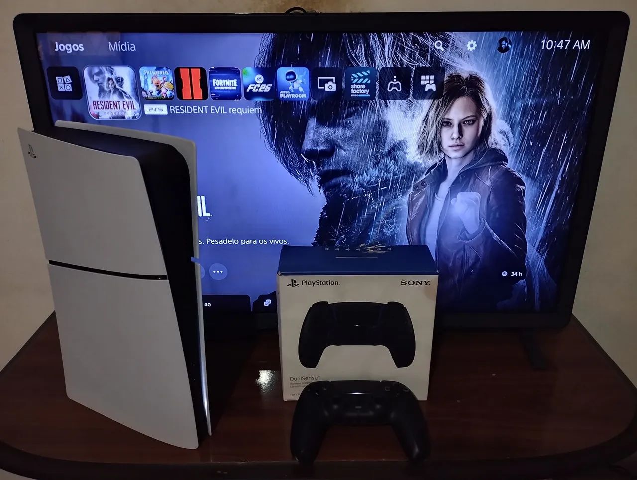 PlayStation 5 Slim + Resident Evil Requim e COD Black Ops 2 - Foto 2