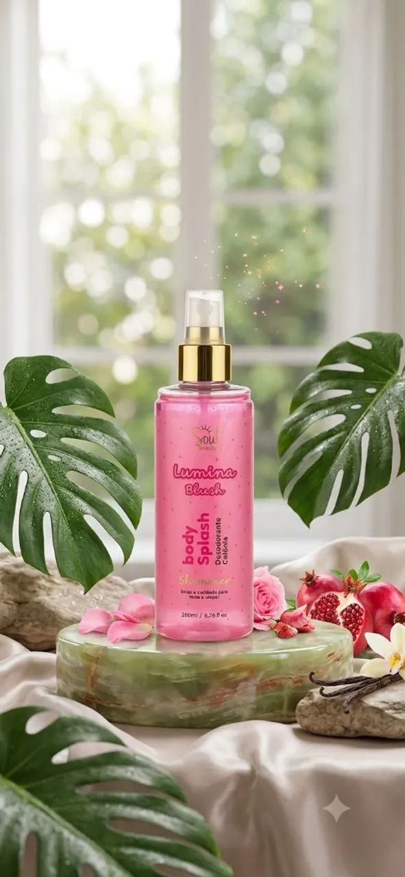 Body Splash Lumina Blush Shimmer